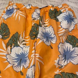 Lands End swim trunks, L